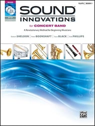 Sound Innovations for Concert Band, Book 1 Flute band method book cover Thumbnail